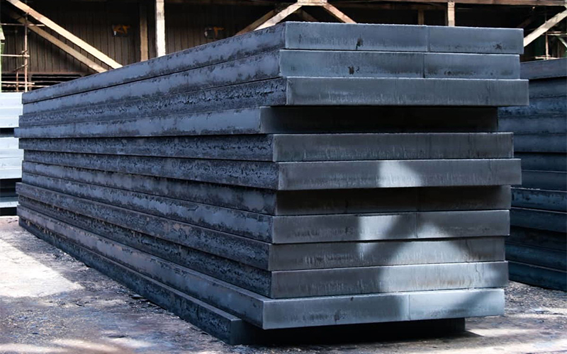 معرفی انواع شمش فولادی + تفاوت انواع شمش از نظر شکل و کاربرد 4 شمش اسلب